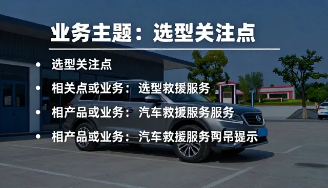 企业出行中汽车维修保养的选型关注点分析